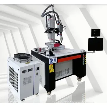 With Rotating Platform Feeding Laser Welding Machine
